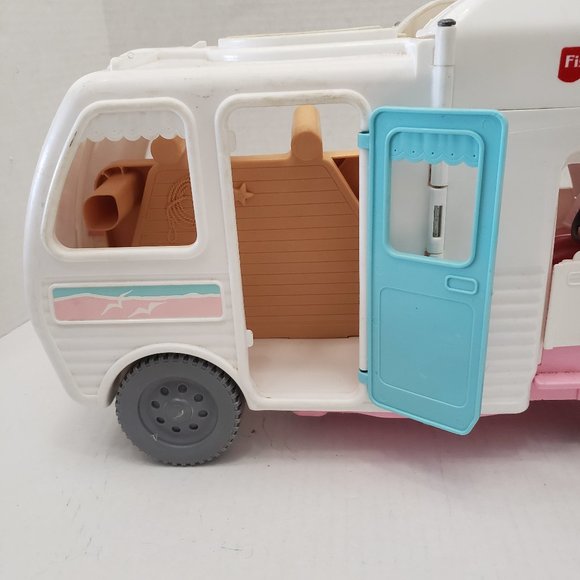 Vintage Fisher Price RV Loving Family Vacation Camper 1998 90s Y2K 2000 - Picture 11 of 16